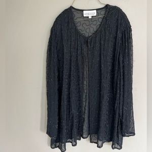 Michael Antoni beaded cover-up. Size 26.